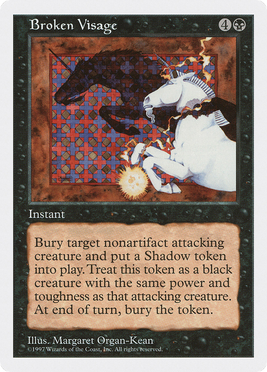 Broken Visage (5ED-149) - Fifth Edition