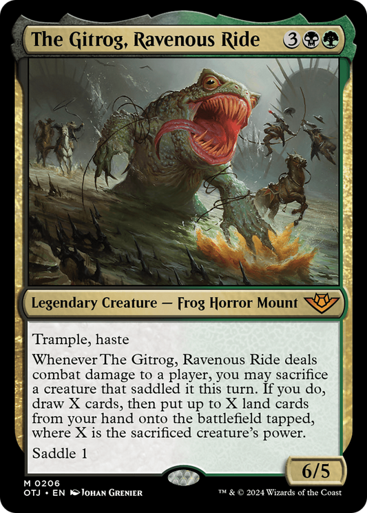 The Gitrog, Ravenous Ride (OTJ-206) - Outlaws of Thunder Junction Foil