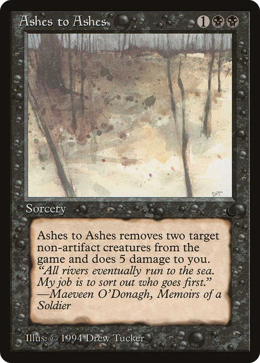 Ashes to Ashes (DRK-039) - The Dark