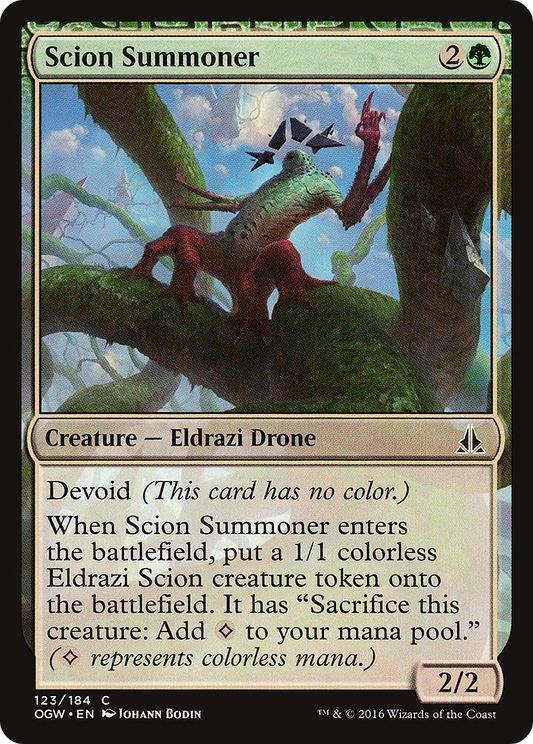 Scion Summoner (OGW-123) - Oath of the Gatewatch: (devoid) Foil