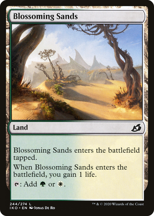 Blossoming Sands (IKO-244) - Ikoria: Lair of Behemoths