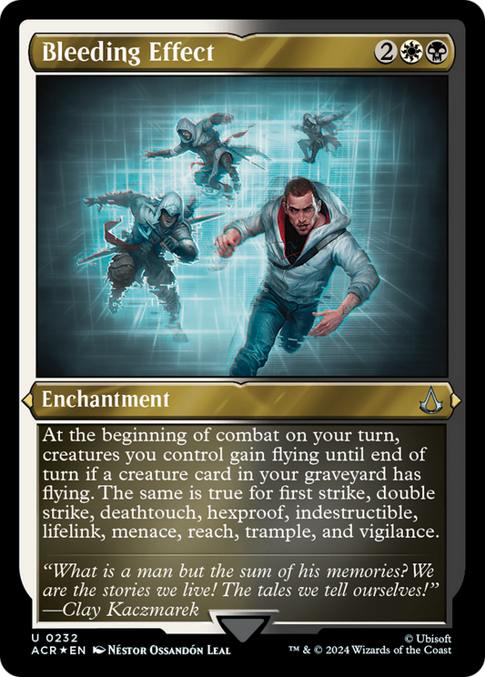 Bleeding Effect (ACR-232) - Assassin's Creed Etched Foil
