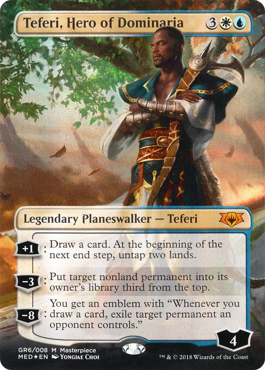 Teferi, Hero of Dominaria (MED-GR6) - Mythic Edition (Borderless) Foil