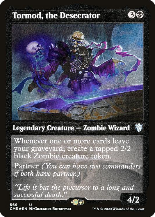 Tormod, the Desecrator (CMR-569) - Commander Legends Etched Foil