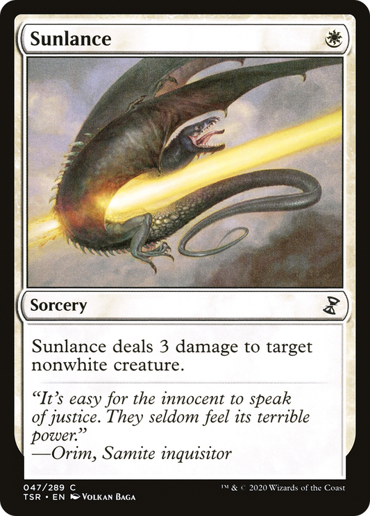 Sunlance (TSR-047) - Time Spiral Remastered