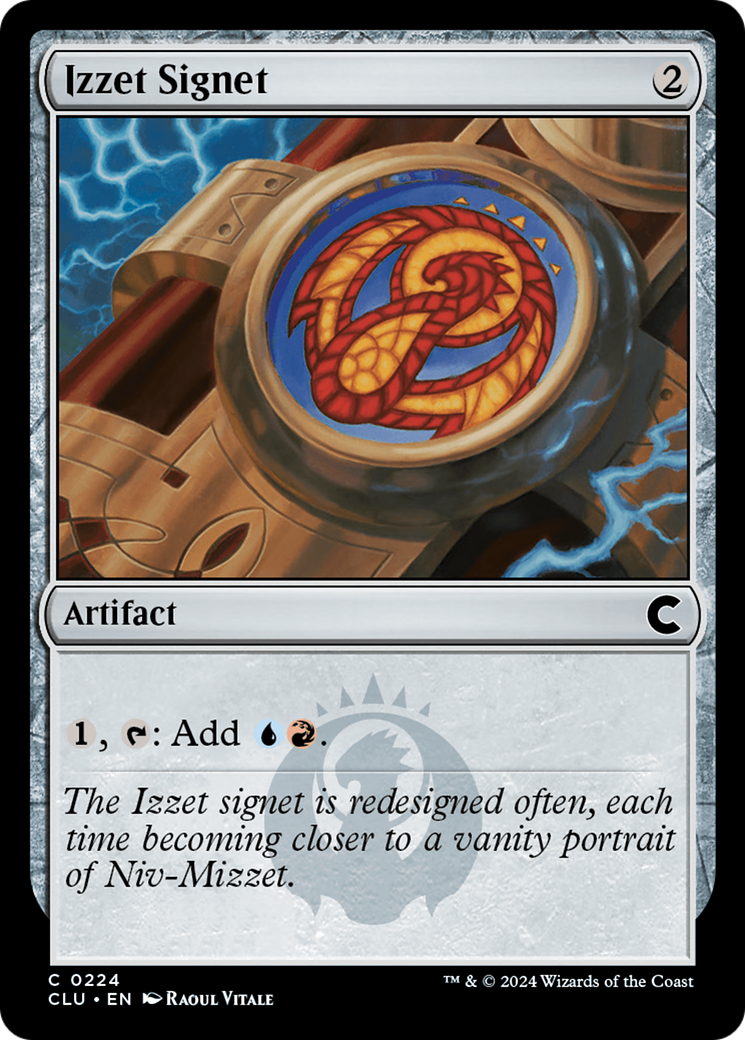 Izzet Signet (CLU-224) - Ravnica: Clue Edition