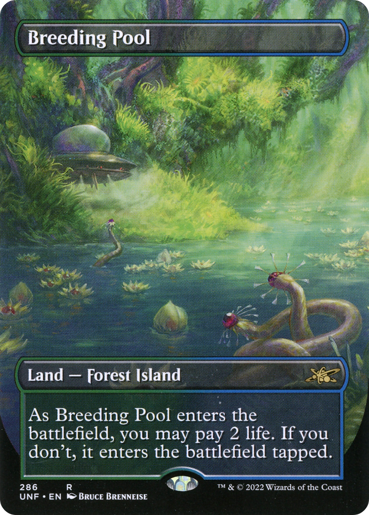 Breeding Pool  (Borderless)(UNF-286) - Unfinity Foil