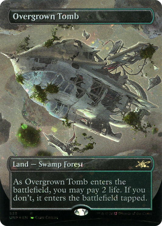 Overgrown Tomb (UNF-535) - Unfinity (Borderless) Foil