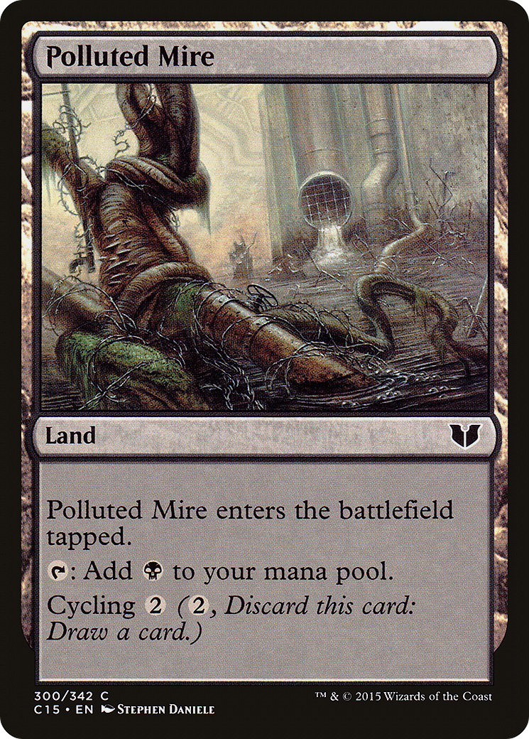 Polluted Mire (C15-300) - Commander 2015