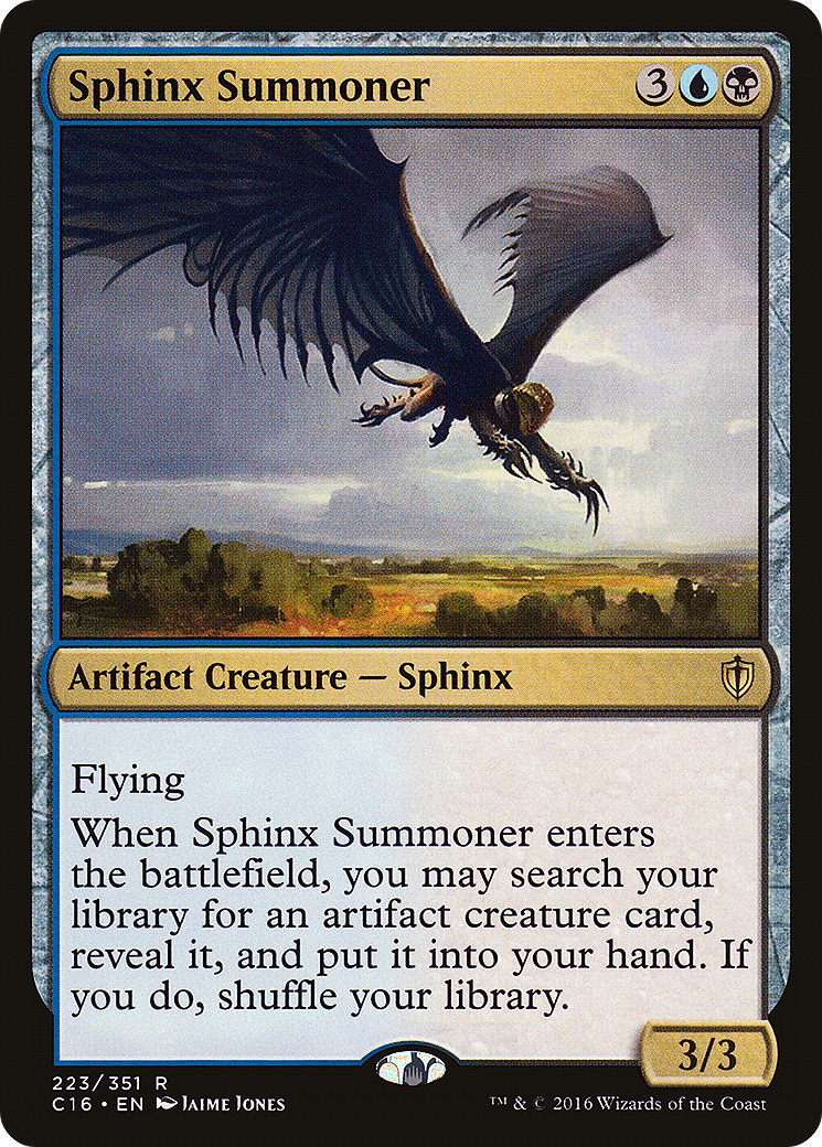 Sphinx Summoner (C16-223) - Commander 2016