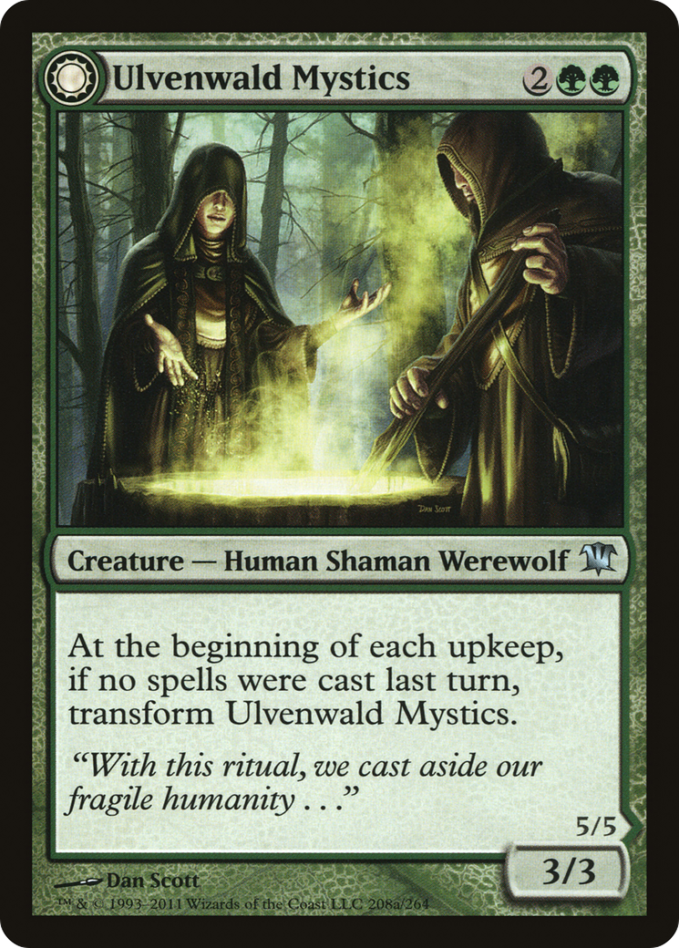 Ulvenwald Mystics // Ulvenwald Primordials (ISD-208) - Innistrad: (Double Faced Transform)