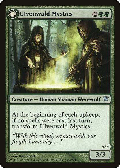 Ulvenwald Mystics // Ulvenwald Primordials (ISD-208) - Innistrad: (Double Faced Transform)