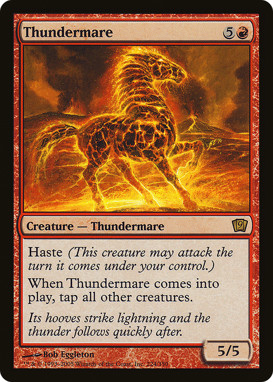 Thundermare (9ED-224★) - Ninth Edition Foil