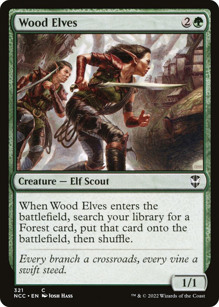 Wood Elves (NCC-321) - New Capenna Commander