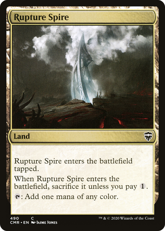 Rupture Spire (CMR-490) - Commander Legends