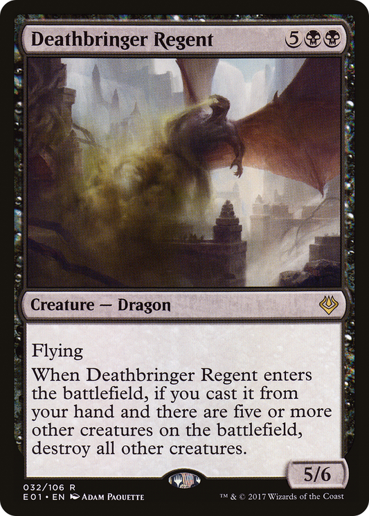 Deathbringer Regent (E01-032) - Archenemy: Nicol Bolas