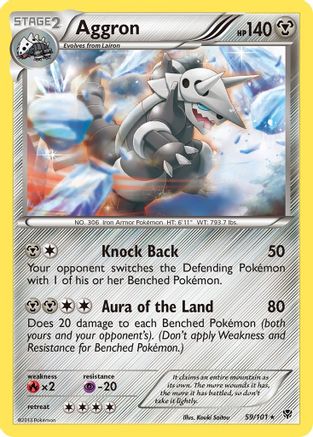 Aggron 59/101 - Plasma Blast Reverse Holofoil