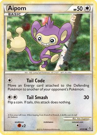 Aipom - 043/95 - Unleashed Normal - Common