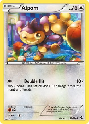 Aipom 099 - Dragons Exalted Normal - Common