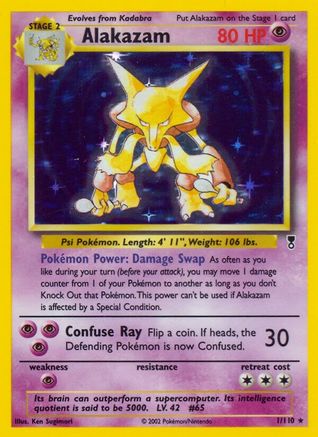 Alakazam 001/110 - Legendary Collection Holofoil - Holo Rare