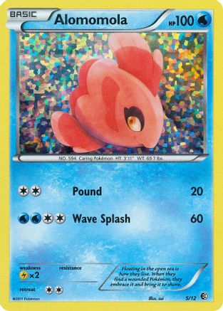 Alomomola (5/12) - McDonalds Promos 2011 Holofoil - Promo