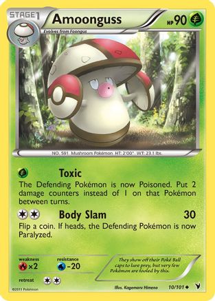 Amoonguss - 010/101 - Noble Victories Normal - Uncommon