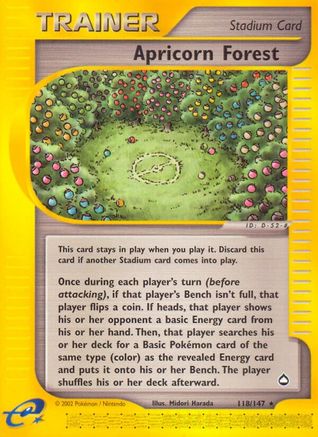 Apricorn Forest 118 - Aquapolis Normal - Rare