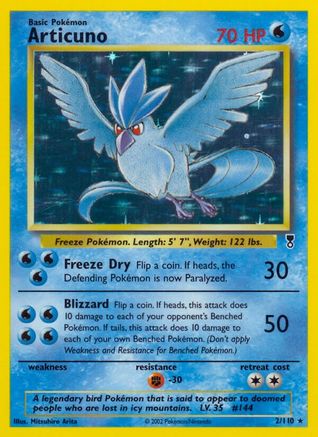 Articuno 2/110 - Legendary Collection Reverse Holofoil