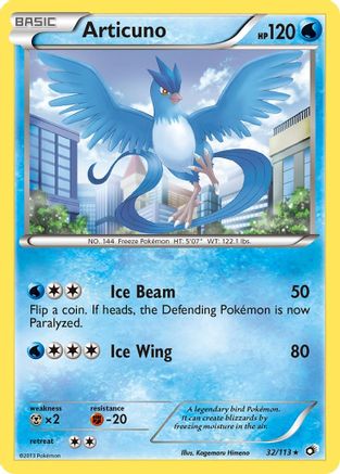 Articuno 32/113 - Legendary Treasures Reverse Holofoil