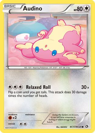 Audino RC17/113 - Legendary Treasures Holofoil