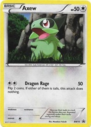 Axew BW10 - Black and White Promos Holofoil - Promo