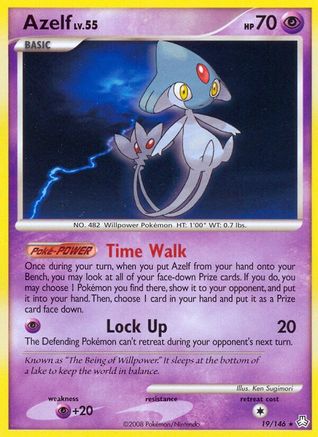 Azelf 019 - Legends Awakened Reverse Holofoil - Rare