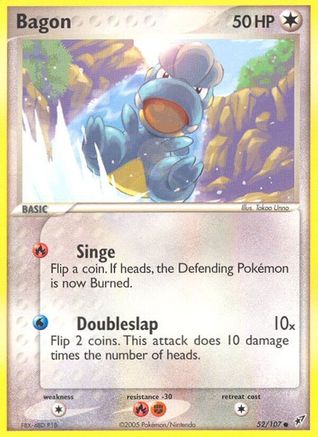Bagon 052 - Deoxys Reverse Holofoil - Common
