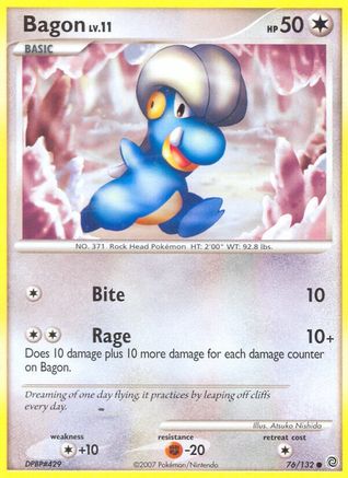 Bagon - 076/132 - Secret Wonders Normal - Common
