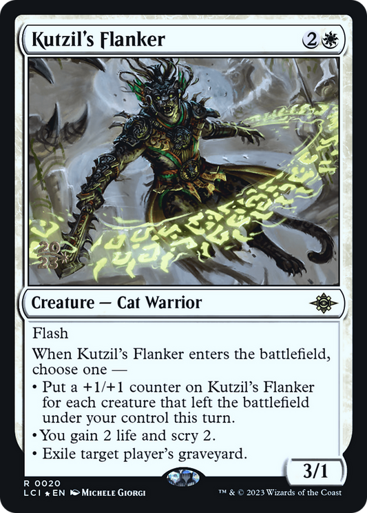 Kutzil's Flanker (PRE-020) - The Lost Caverns of Ixalan Promos (Prerelease) Foil