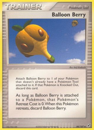 Balloon Berry 084 - Deoxys Reverse Holofoil - Uncommon