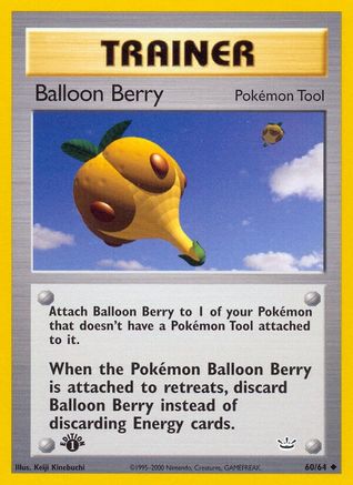 Balloon Berry 060/064 - Neo Revelation 1st Edition - Uncommon