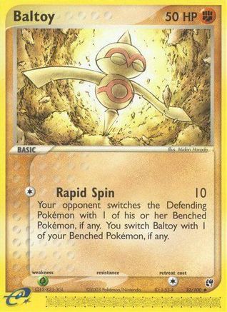 Baltoy 032 - Sandstorm Reverse Holofoil - Uncommon