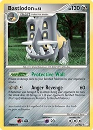 Bastiodon 021/123 - Deck Exclusives Holofoil - Holo Rare