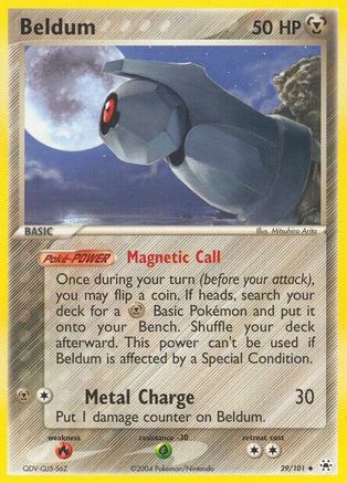 Beldum 29/101 - Hidden Legends Reverse Holofoil