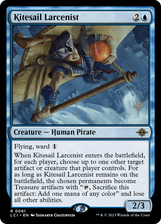Kitesail Larcenist (PPLCI-061) - The Lost Caverns of Ixalan Promos (Promo Pack)