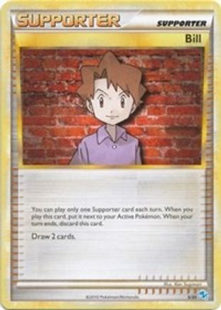 Bill (#5) 005 - HGSS Trainer Kit Gyarados & Raichu Normal - Common