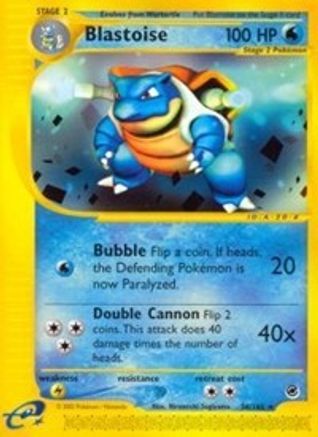 Blastoise 36/165 - Expedition Base Set Reverse Holofoil