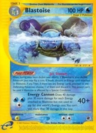 Blastoise 37/165 - Expedition Base Set