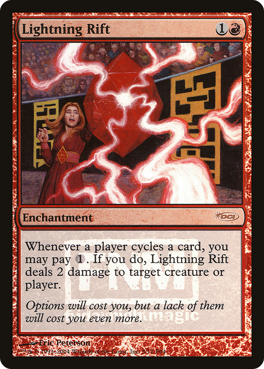 Lightning Rift (F04-005) - Friday Night Magic 2004 Foil