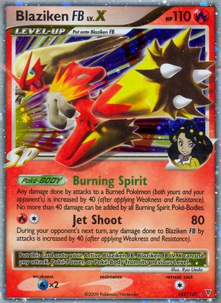 Blaziken FB Lv.X (142/147) - Supreme Victors Holofoil - Ultra Rare
