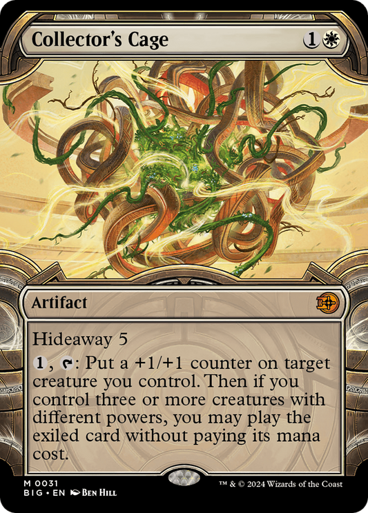 Collector's Cage (BIG-031) - The Big Score: (Showcase) Foil