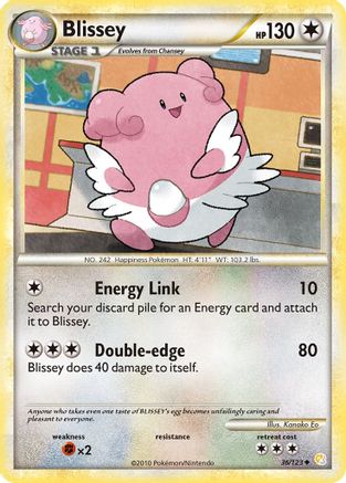 Blissey 36/123 - HeartGold & SoulSilver