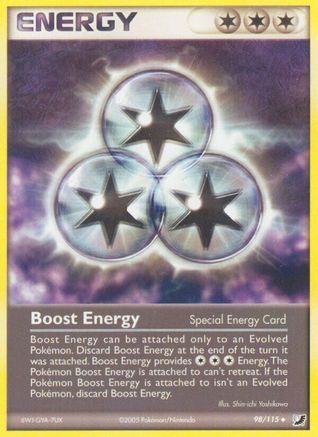 Boost Energy - 098/115 - Unseen Forces Normal - Uncommon