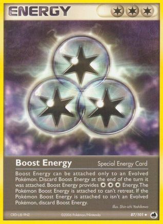 Boost Energy 087 - Dragon Frontiers Reverse Holofoil - Uncommon